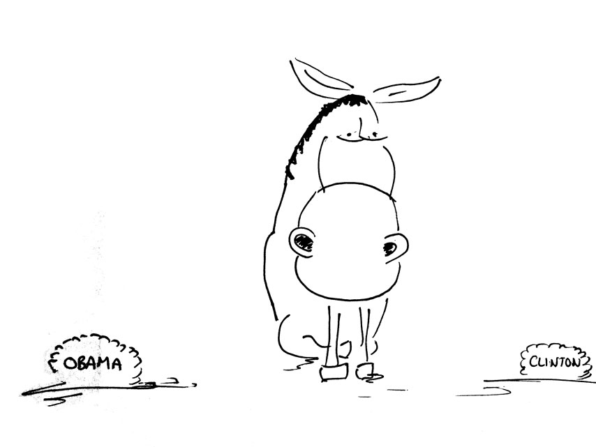 cartoon donkey